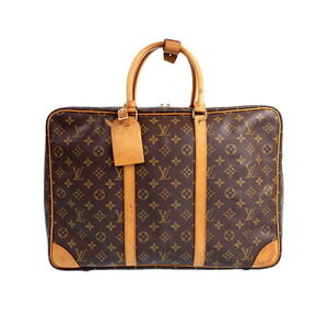 Louis Vuitton Monogram Leather Brown Sirius Boston Bag